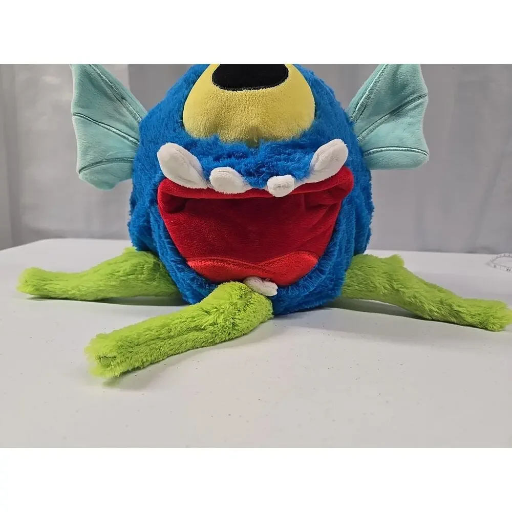 Wild Republic Monsterkins Muck Halloween Sea Creature Blue Stuffed Plush 12